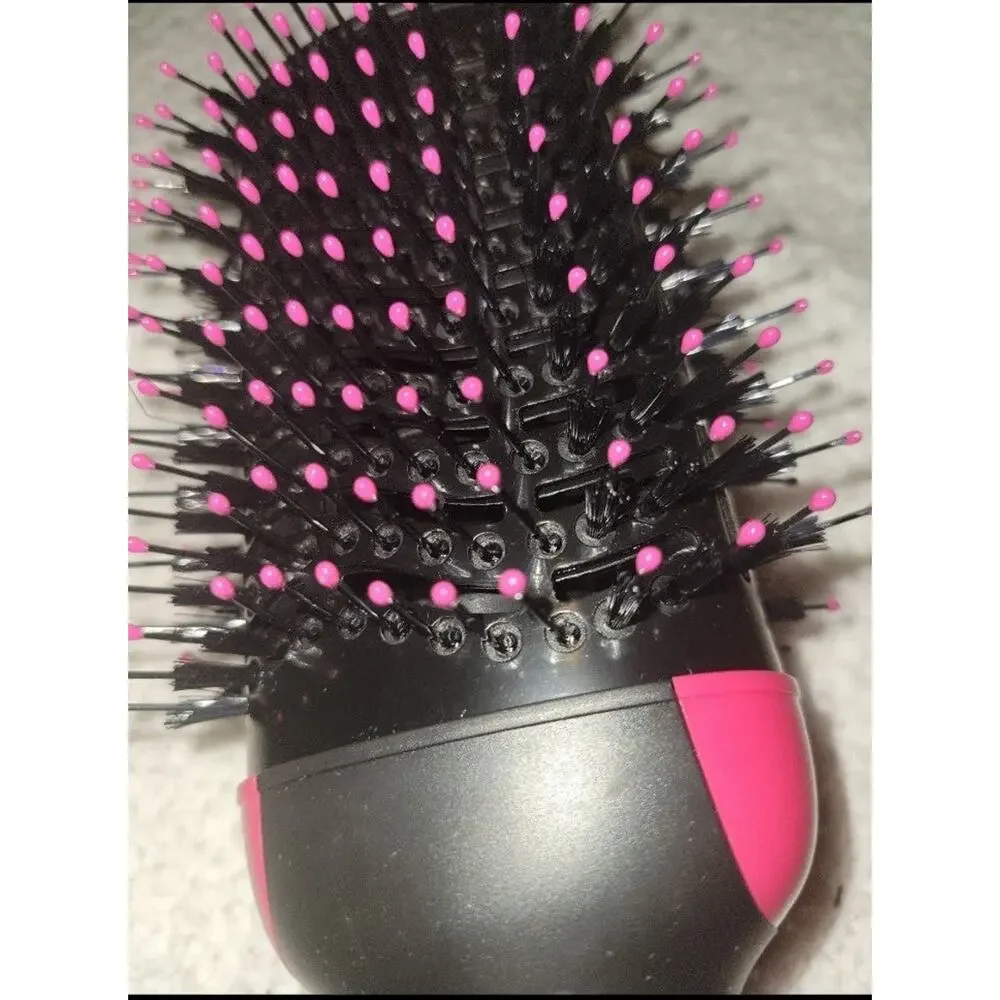 One step hair dryer and styler pink open box new